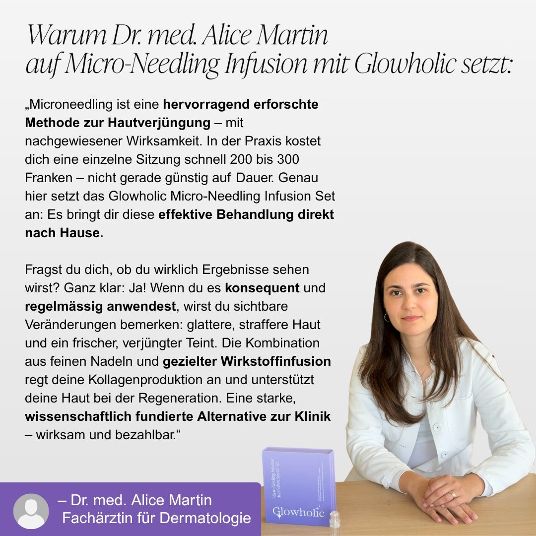 Glowholic Sommer Anti-Falten Starter Set - Micro-Needling-Infusion