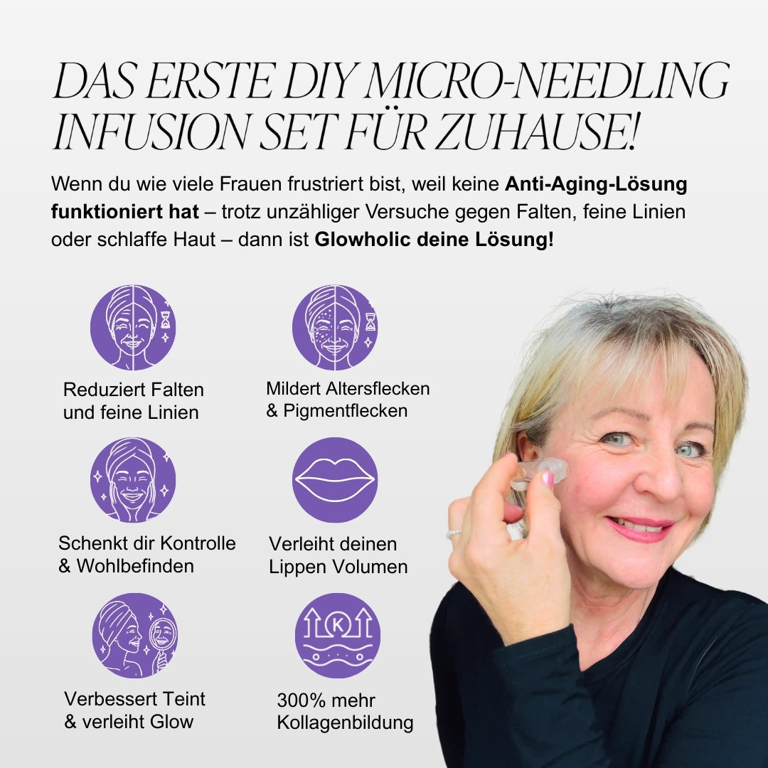 Glowholic Sommer Anti-Falten Starter Set - Micro-Needling-Infusion