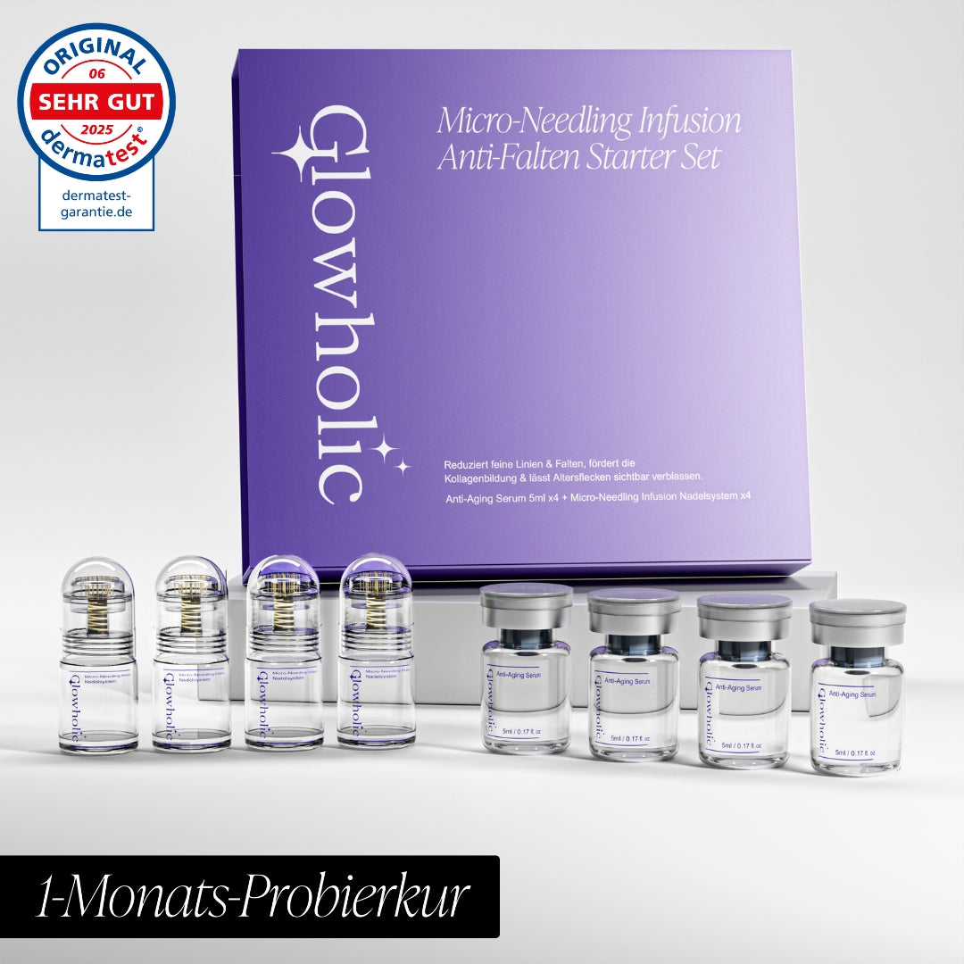 Sommer Anti-Falten Starter Set - Glowholic Micro-Needling-Infusion